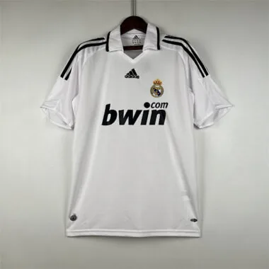 08-09 Real Madrid home retro jersey