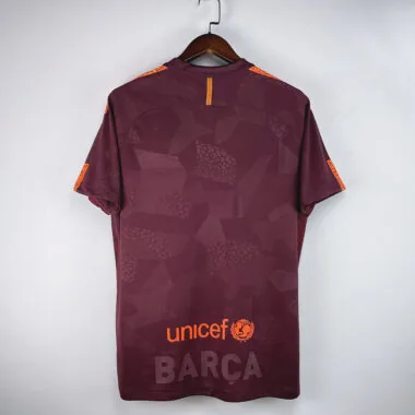 17-18 Barcelona third away retro jersey