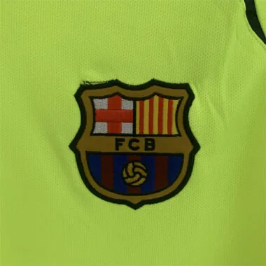 05-06 Barcelona uitwedstrijd retro-shirt met lange mouwen