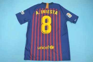 18-19 Barcelona home retro jersey