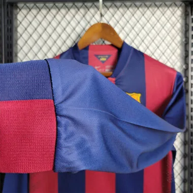 14-15 Barcelona home Long Sleeve