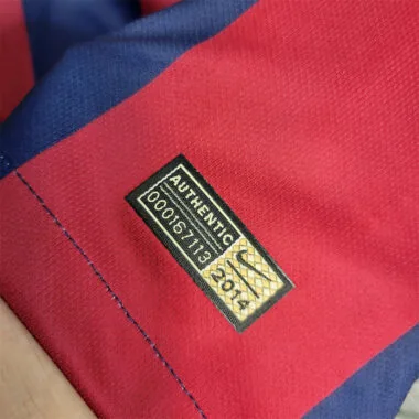 14-15 Barcelona home Long Sleeve