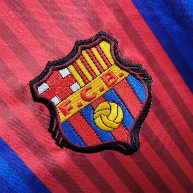 91-92 Barcelona home Long Sleeve