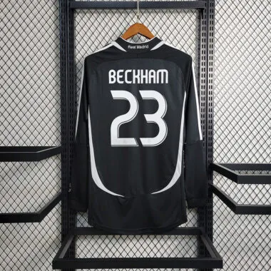 06-07 Real Madrid, terza maglia da trasferta a maniche lunghe