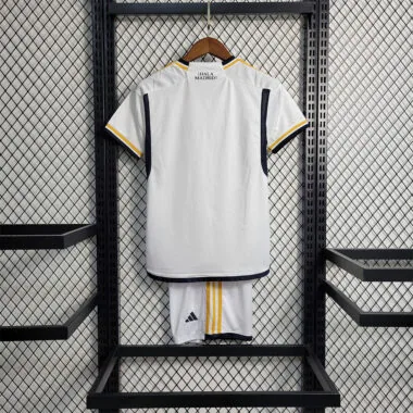23-24 Real Madrid home Kids Kit