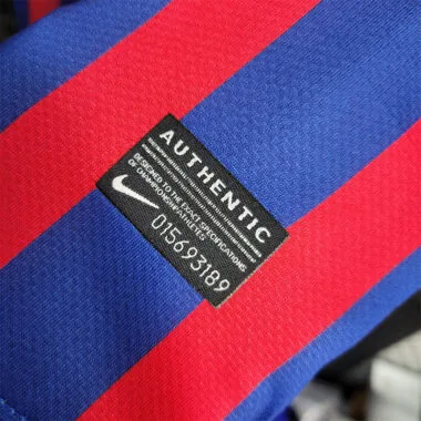 11-12 Barcelona thuisshirt met lange mouwen