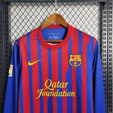 11-12 Barcelona thuisshirt met lange mouwen