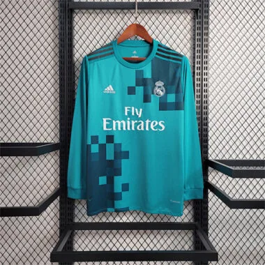 17-18 Real Madrid, terza maglia da trasferta a maniche lunghe