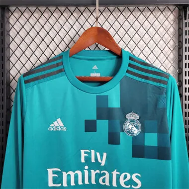 17-18 Real Madrid, terza maglia da trasferta a maniche lunghe