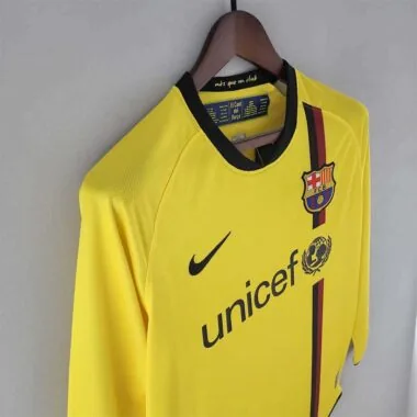 Camiseta de manga larga del Barcelona (visitante) 08-09