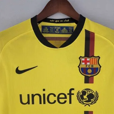 Camiseta de manga larga del Barcelona (visitante) 08-09