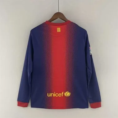 12-13 Barcelona home long sleeve