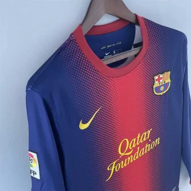 12-13 Barcelona home long sleeve