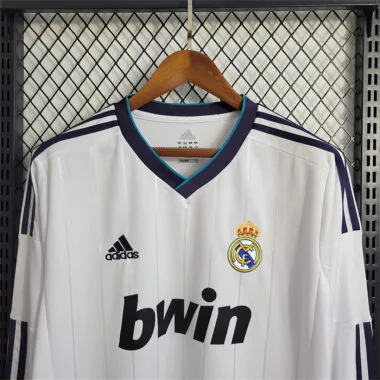 Maglia da casa a maniche lunghe del Real Madrid 12-13