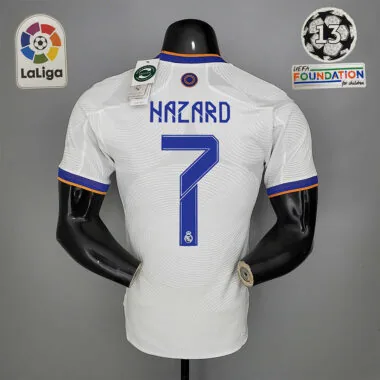 21-22 Real Madrid, versão para jogador (jogo em casa)