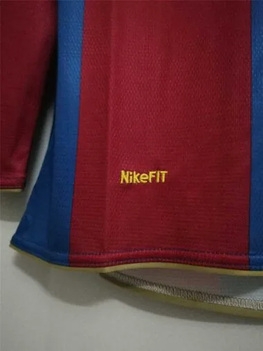 07-08 Barcelona home long sleeves