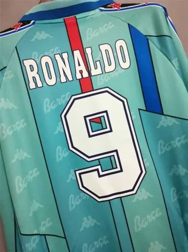 96-97 Barcelona away long sleeve