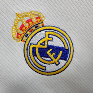19-20 Camisola branca de manga comprida do Real Madrid para jogos em casa