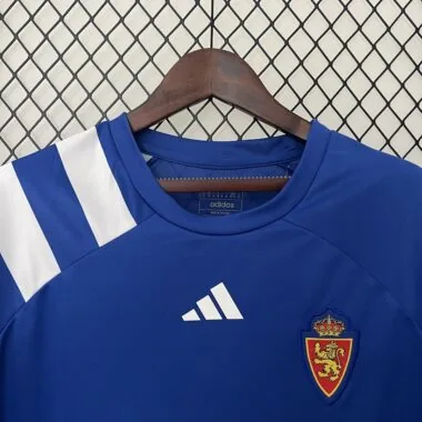 92-93 Zaragoza blue away without sponsers