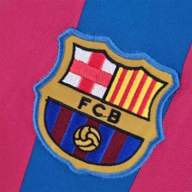 05-06 Camisola de manga comprida do Barcelona (jogo em casa)