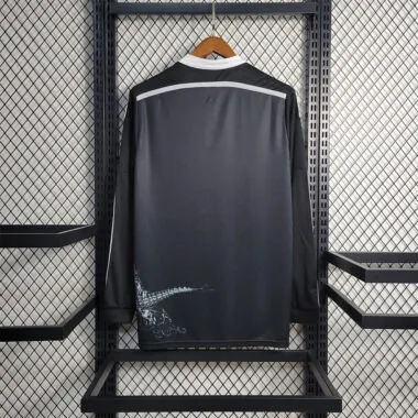 14-15 Camisola de manga comprida do Real Madrid (terceira camisola de deslocamento)