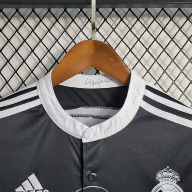 14-15 Camisola de manga comprida do Real Madrid (terceira camisola de deslocamento)