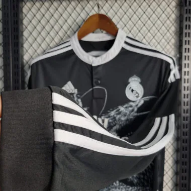 14-15 Camisola de manga comprida do Real Madrid (terceira camisola de deslocamento)