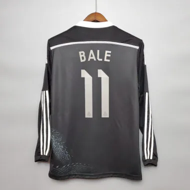 14-15 Camisola de manga comprida do Real Madrid (terceira camisola de deslocamento)