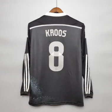 14-15 Camisola de manga comprida do Real Madrid (terceira camisola de deslocamento)