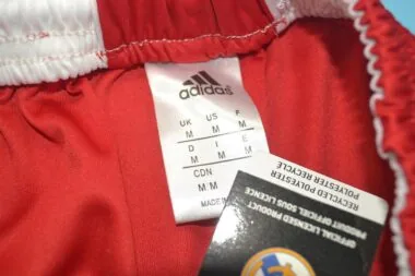 11-12 Short rouge du Real Madrid