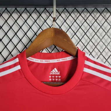 11-12 Camisola vermelha de manga comprida do Real Madrid para jogos fora de casa