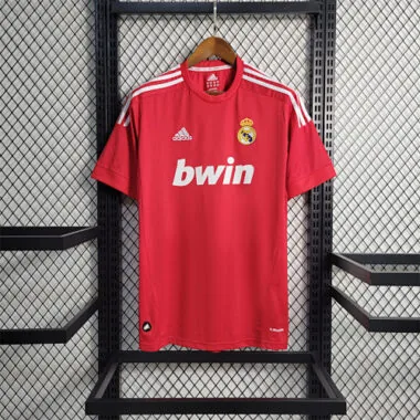 11-12 Camisola vermelha de jogo fora do Real Madrid