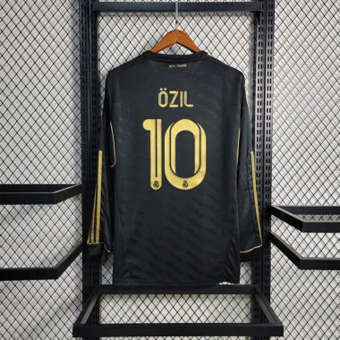 11-12 Real Madrid away black long sleeve