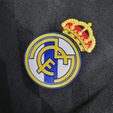 11-12 Real Madrid away black long sleeve