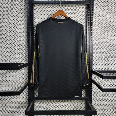 11-12 Real Madrid away black long sleeve