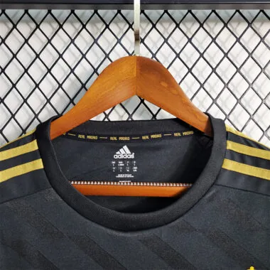 11-12 Real Madrid away black long sleeve