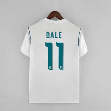 17-18 Real Madrid home white retro jersey