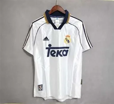 98-00 Real Madrid, camisola branca de casa