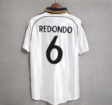 98-00 Real Madrid, camisola branca de casa