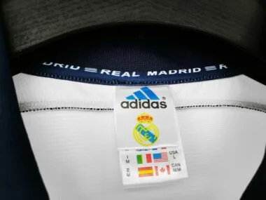 98-00 Real Madrid, camisola branca de casa