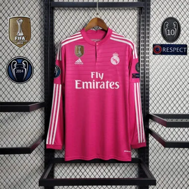 14-15 Real Madrid away long Sleeve