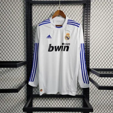 10-11 Camisola de manga comprida do Real Madrid para jogos em casa