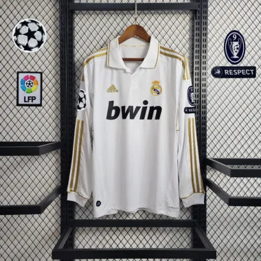 11-12 Real Madrid home long sleeve