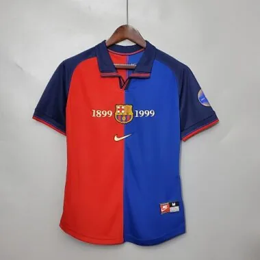 Página inicial da versão do 100.º aniversário do Barcelona