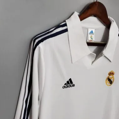 01-02 Real Madrid home long-sleeved