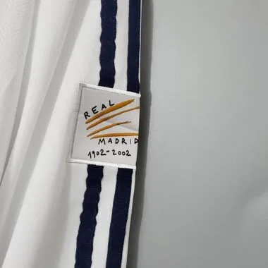01-02 Real Madrid home long-sleeved