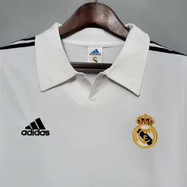 01-02 Real Madrid home long-sleeved