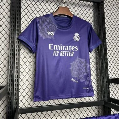 24-25 Real Madrid Y3 Rose Special Edition Paars Kindertenue