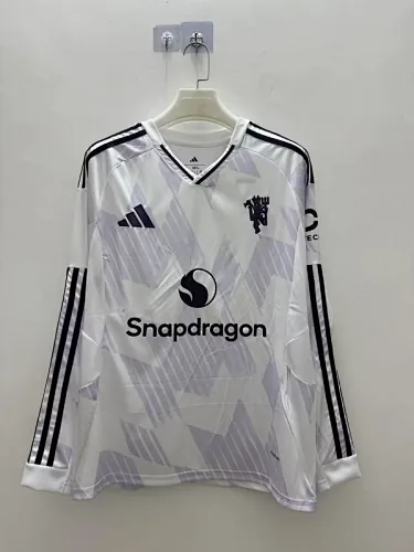 Camisola de manga comprida do Manchester United para jogos fora de casa, 25-26