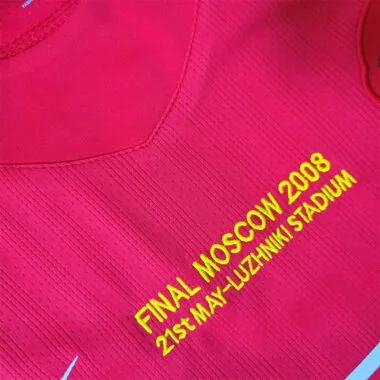 07-08 Manchester United Champions League version home Long Sleeve